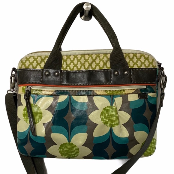Fossil Handbags - Fossil Key-Per Floral Laptop Bag